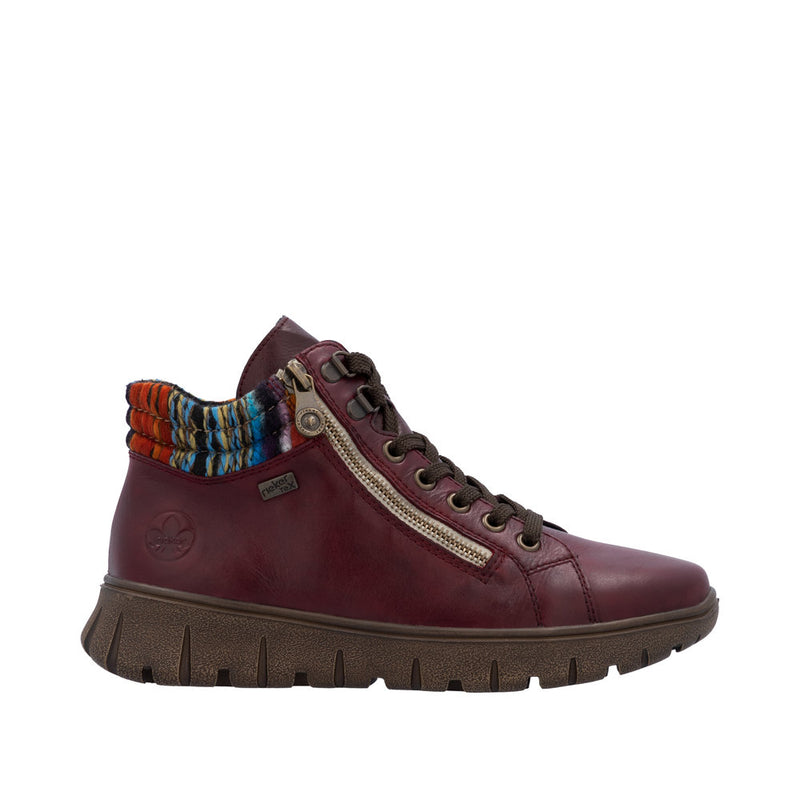 Rieker N1305-35 - Vino/Orange Multi Boots