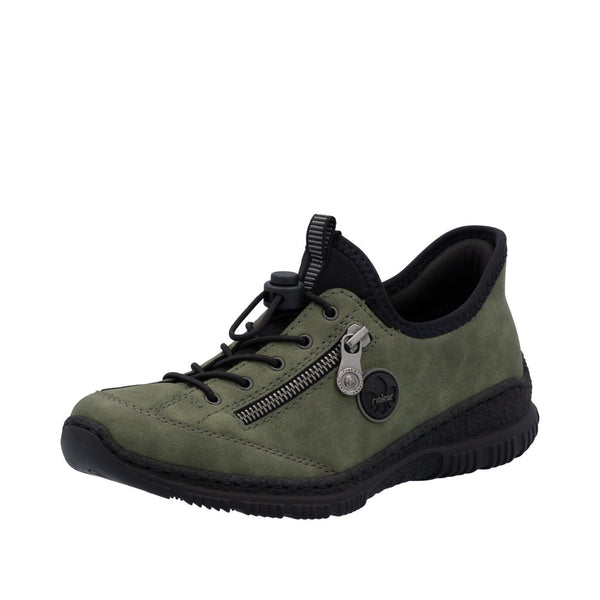 Rieker N3267-54 - Green/Black Casual