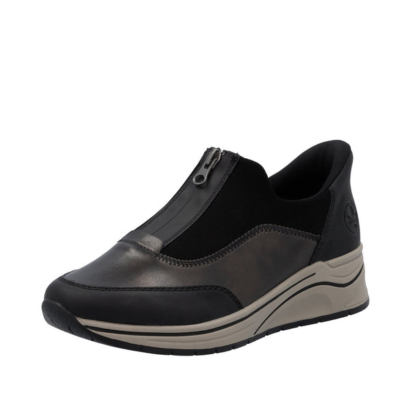 Rieker N9553-25 - Black/Antik Casual