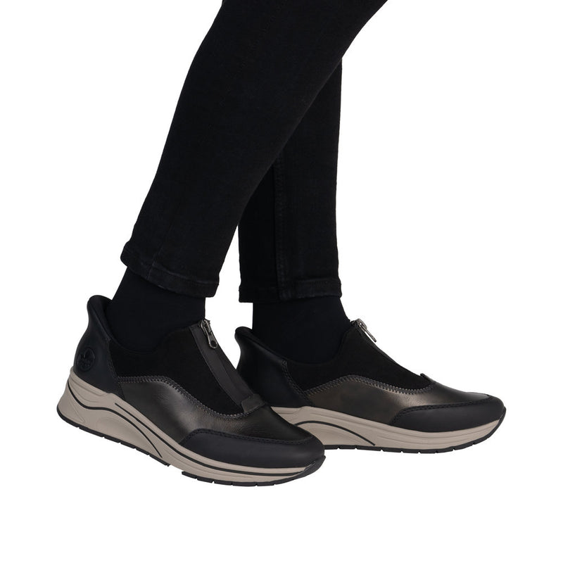 Rieker N9553-25 - Black/Antik Casual