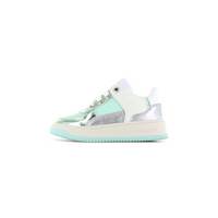 Shoesme Cupsole trainer - Green/Silver Trainers