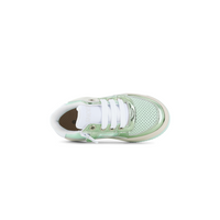 Shoesme Cupsole trainer - Green/Silver Trainers