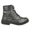 DB Pershore - Silver Gun Metal Boots