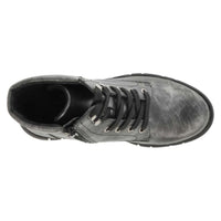 DB Pershore - Silver Gun Metal Boots