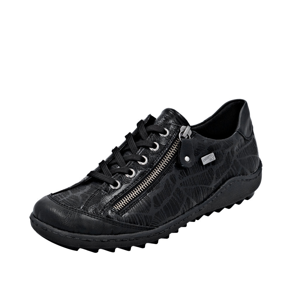 Remonte R1402-00 - Black/Black Patent Casual