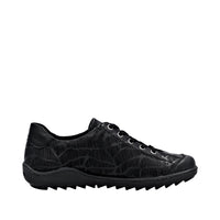 Remonte R1402-00 - Black/Black Patent Casual