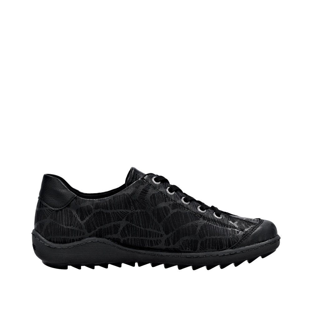Remonte R1402-00 - Black/Black Patent Casual