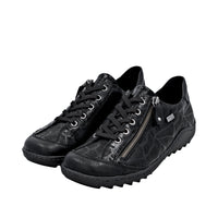 Remonte R1402-00 - Black/Black Patent Casual