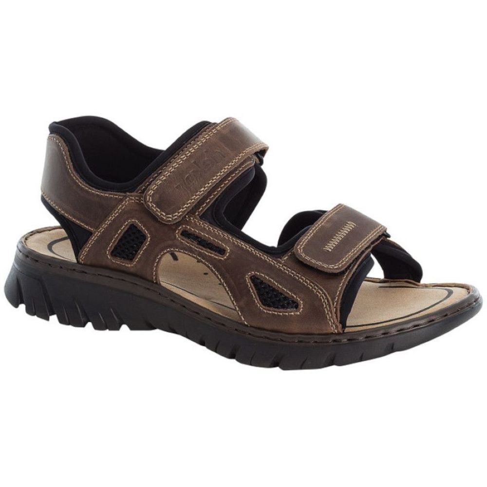 Rieker 26761 - Tabak/Schwarz Sandals