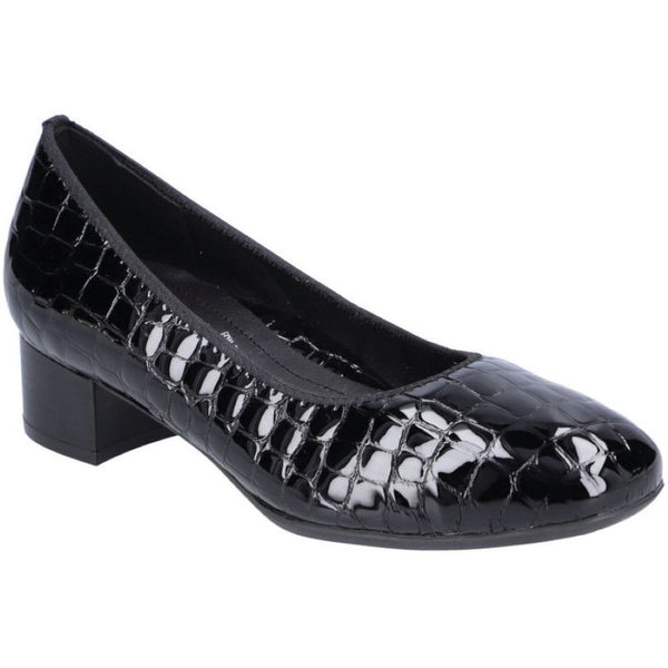 Rieker 49260 - Black Patent Smart