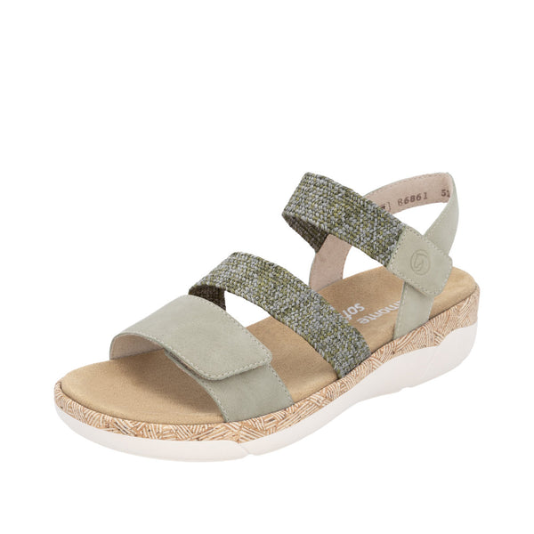Remonte R6861 - Salbei/Olive Sandals