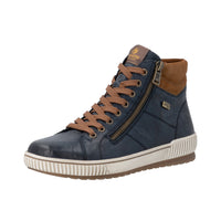 Remonte D0772 Boot - Blue/Fawn