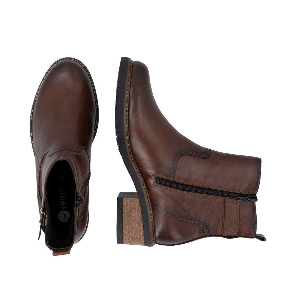 Remonte D1A82 Boot - Chestnut/Hazel