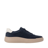 Remonte D3E00 Casual Shoe - Blue/Cotton