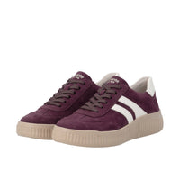 Remonte D3E00 Casual Shoe - Berry/Cotton