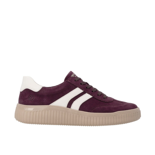 Remonte D3E00 Casual Shoes - Berry/Cotton
