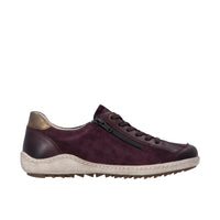 Remonte R1443 Casual Shoe - Berry/Purple