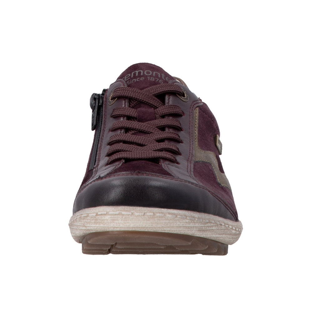 Remonte R1443 Casual Shoe - Berry/Purple