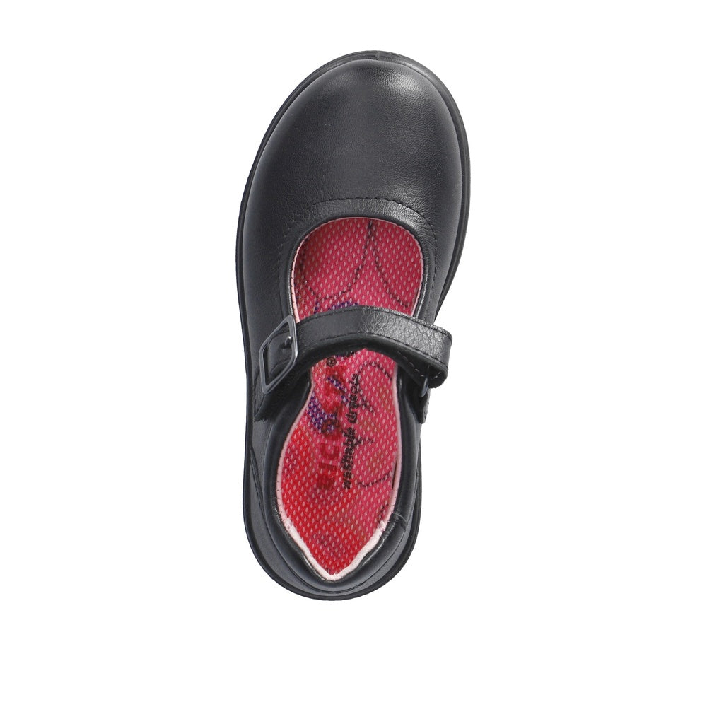 Ricosta Alice School Shoe - Black