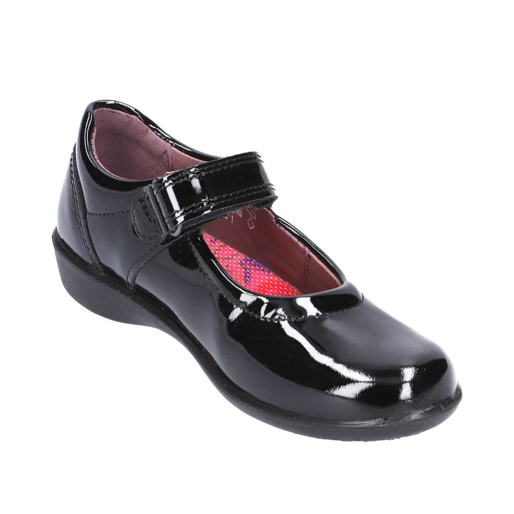 Ricosta Beth School Shoe - Black Patent