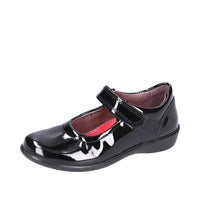 Ricosta Beth School Shoe - Black Patent
