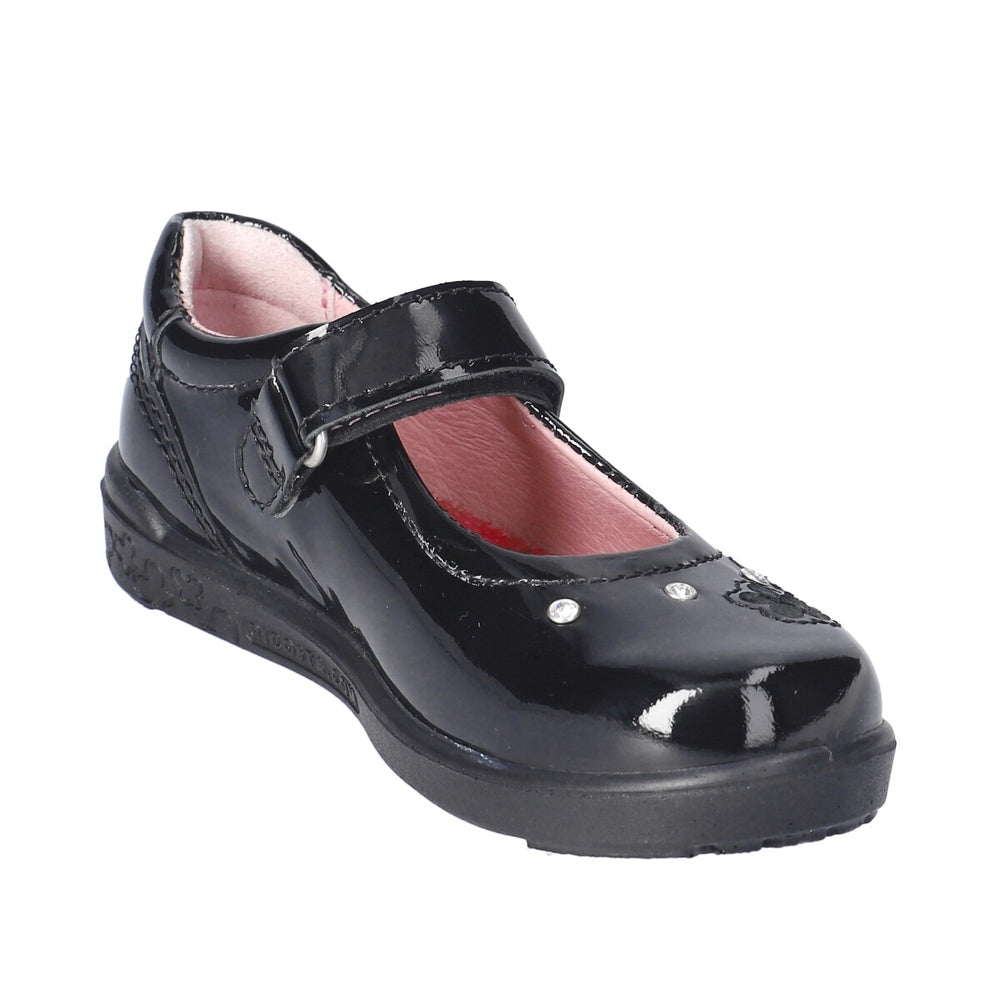 Ricosta Leya School Shoe - Black Patent