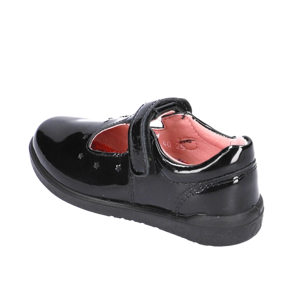 Ricosta Scarlett 8600202 School Shoe - Black Patent