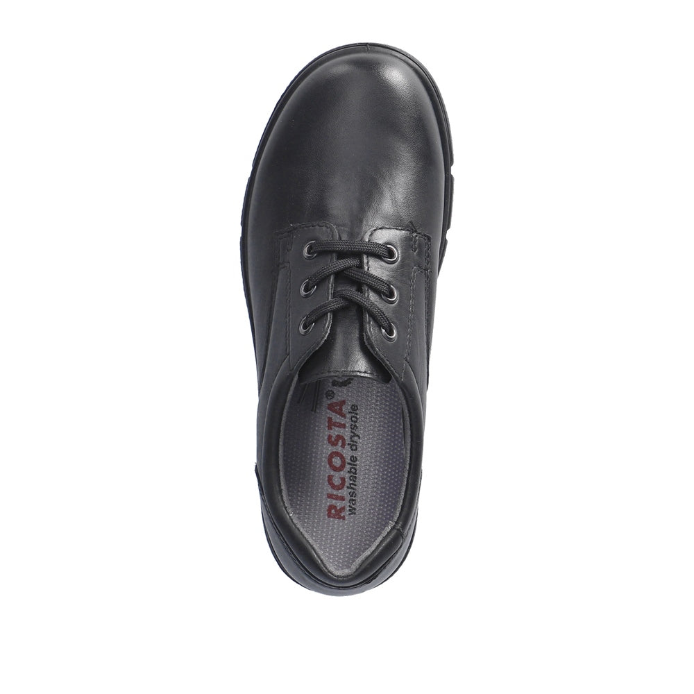 Ricosta Stace School Shoe - Black