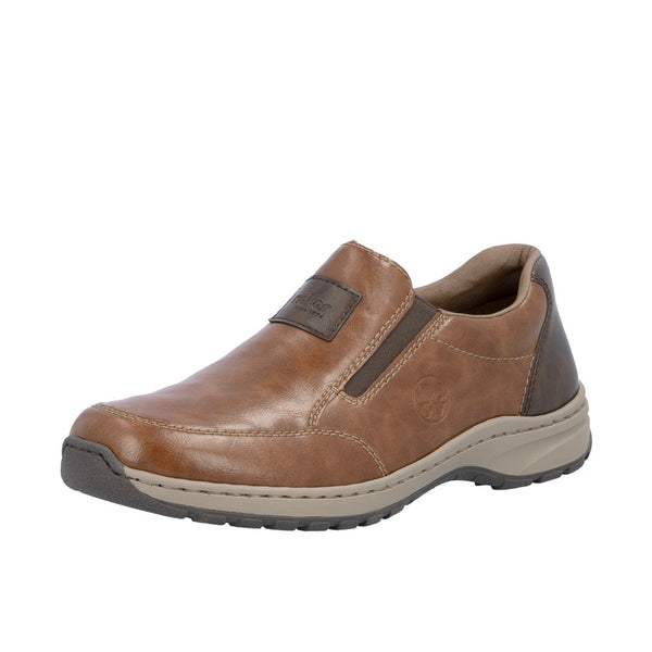 Rieker 03354 Casual Shoe - Peanut/Toffee Brown