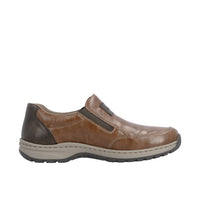 Rieker 03354 Casual Shoe - Peanut/Toffee Brown