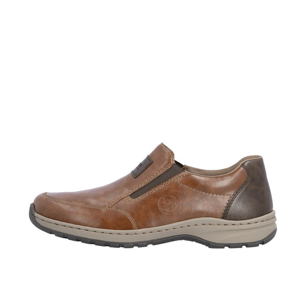 Rieker 03354 Casual Shoe - Peanut/Toffee Brown