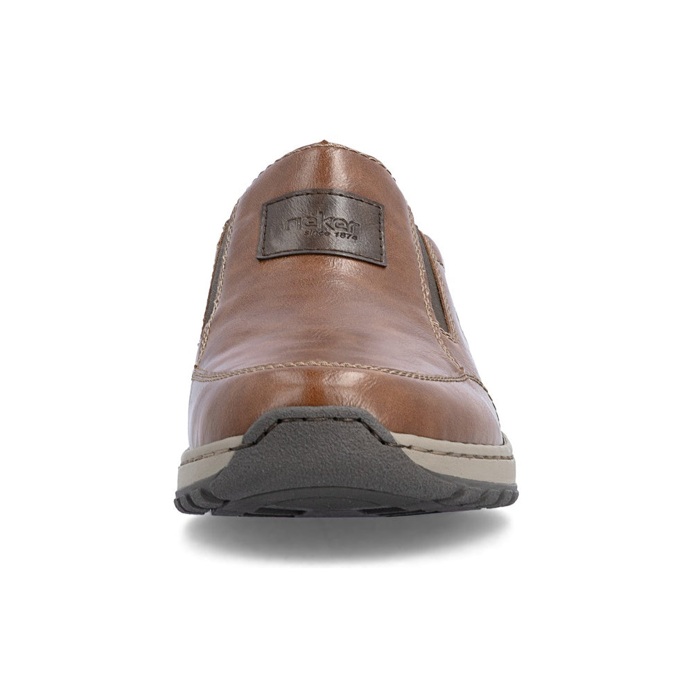 Rieker 03354 Casual Shoe - Peanut/Toffee Brown