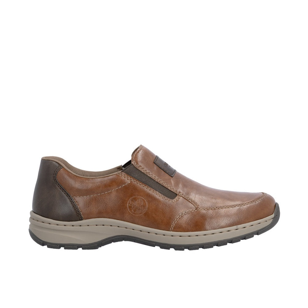 Rieker 03354 Casual Shoe - Peanut/Toffee Brown