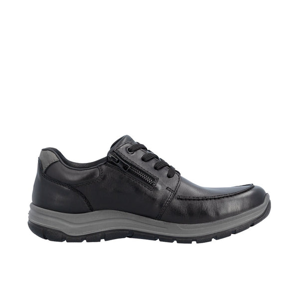 Rieker 03607 Casual Shoes - Black/Smoke