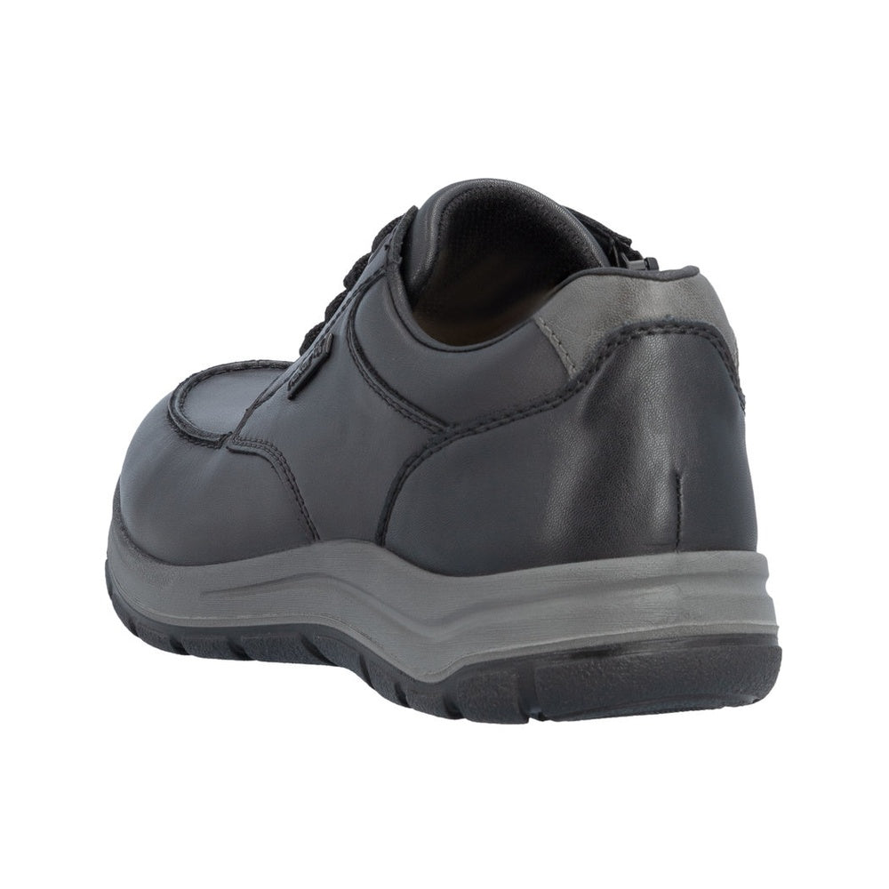 Rieker 03607 Casual Shoe - Black/Smoke