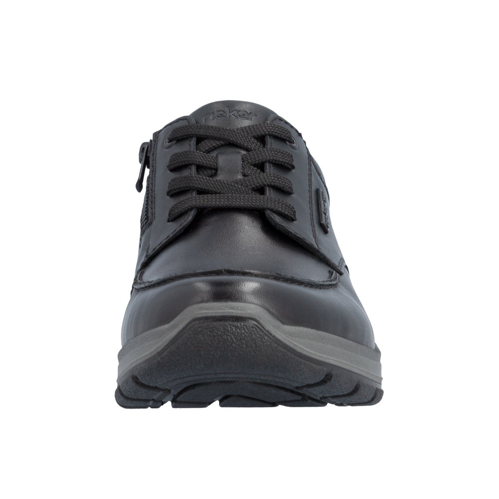 Rieker 03607 Casual Shoe - Black/Smoke