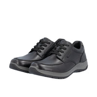Rieker 03607 Casual Shoe - Black/Smoke