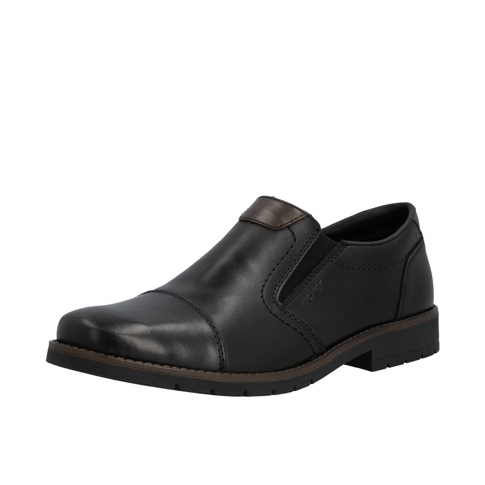 Rieker 13950 Smart Shoe - Black/Conker