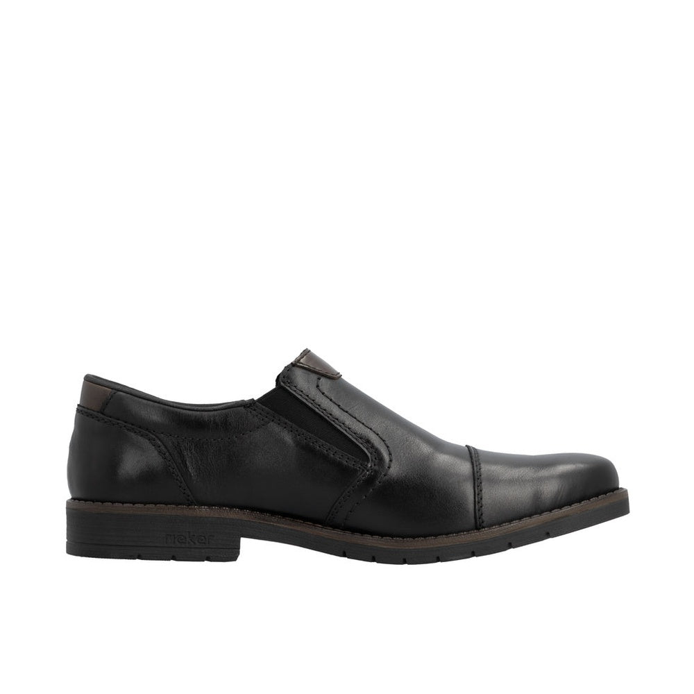 Rieker 13950 Smart Shoe - Black/Conker