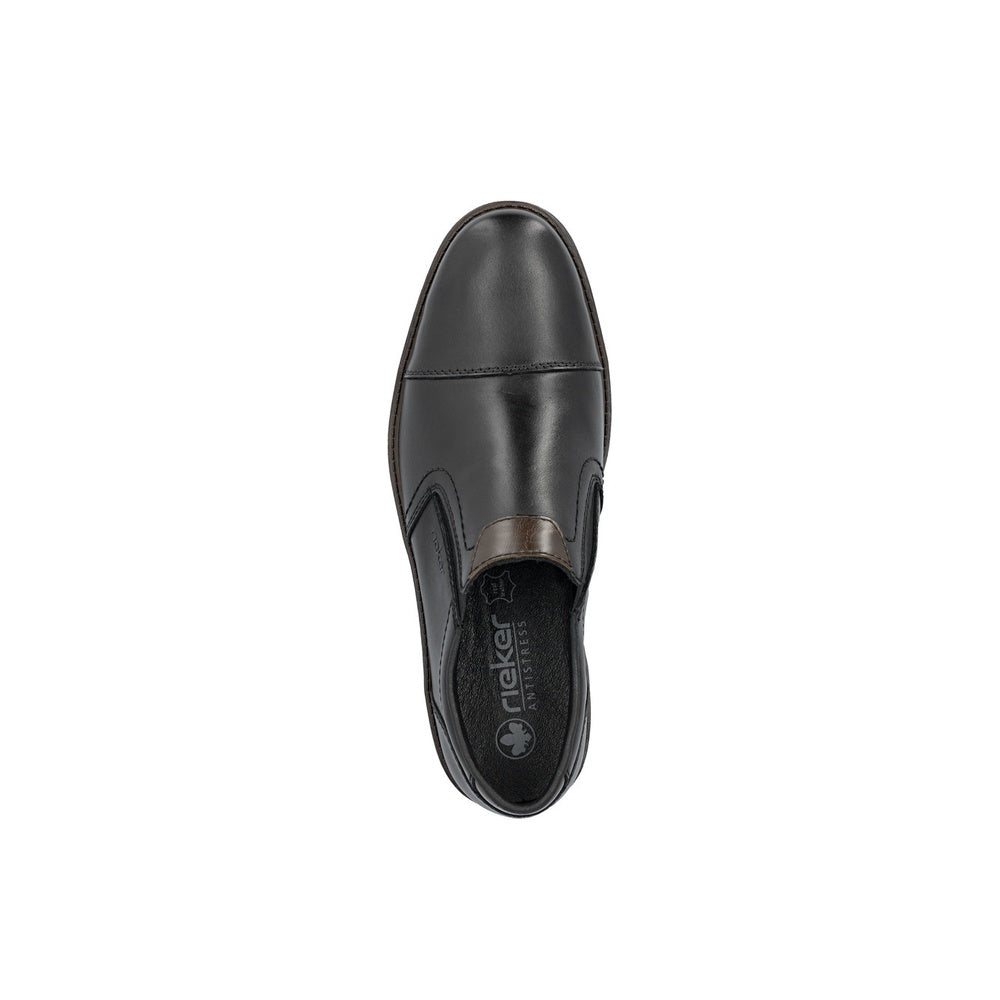 Rieker 13950 Smart Shoe - Black/Conker
