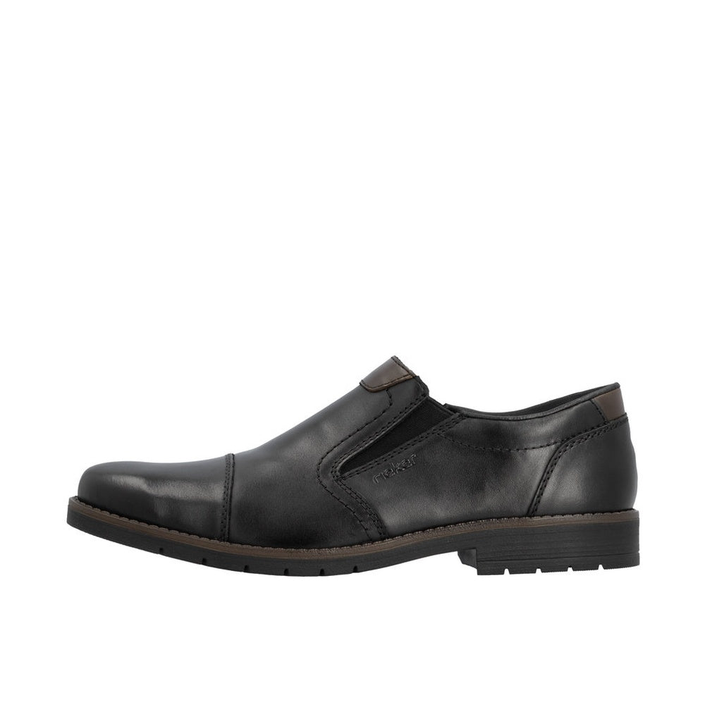 Rieker 13950 Smart Shoe - Black/Conker