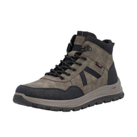 Rieker B8120 Boot - Black/Coffee Brown