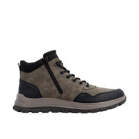 Rieker B8120 Boot - Black/Coffee Brown