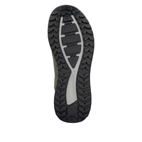 Rieker U0105 Casual Shoe - Black/Green