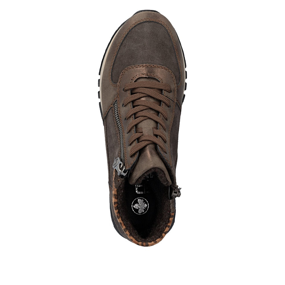 Rieker 49040 Boot - Brown/Havana