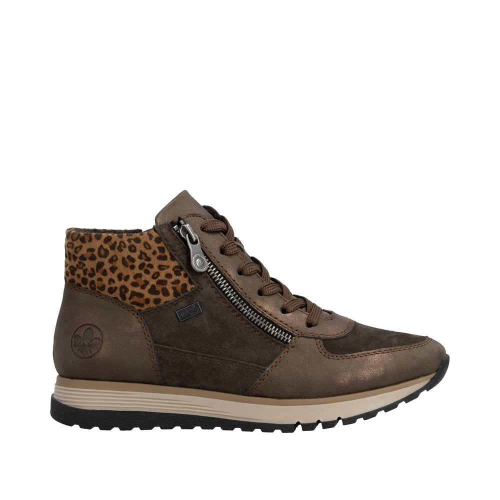 Rieker 49040 Boot - Brown/Havana