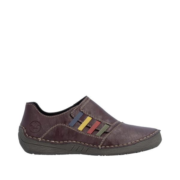 Rieker 52560 Casual Shoes - Berry