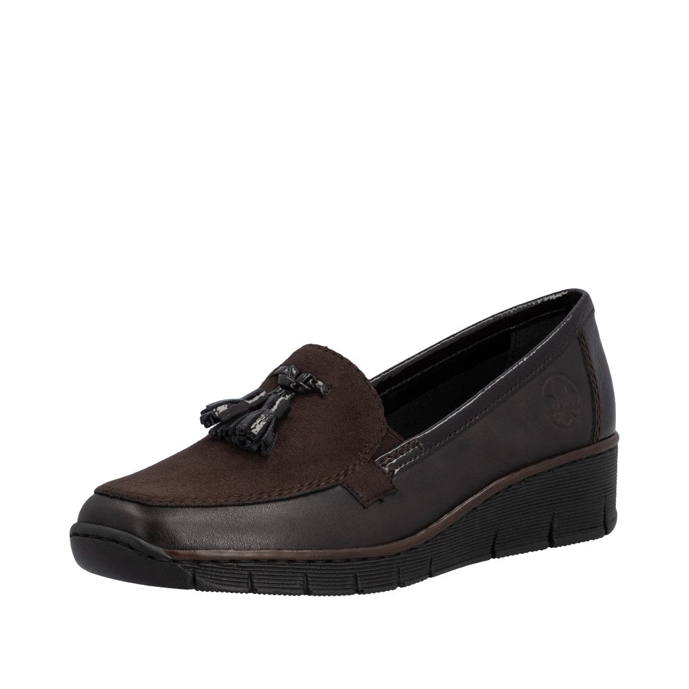 Rieker 53771 Smart Shoe - Mocha/Espresso