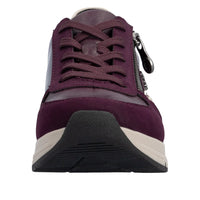 Rieker 58902 Casual Shoe - Berry/Wine