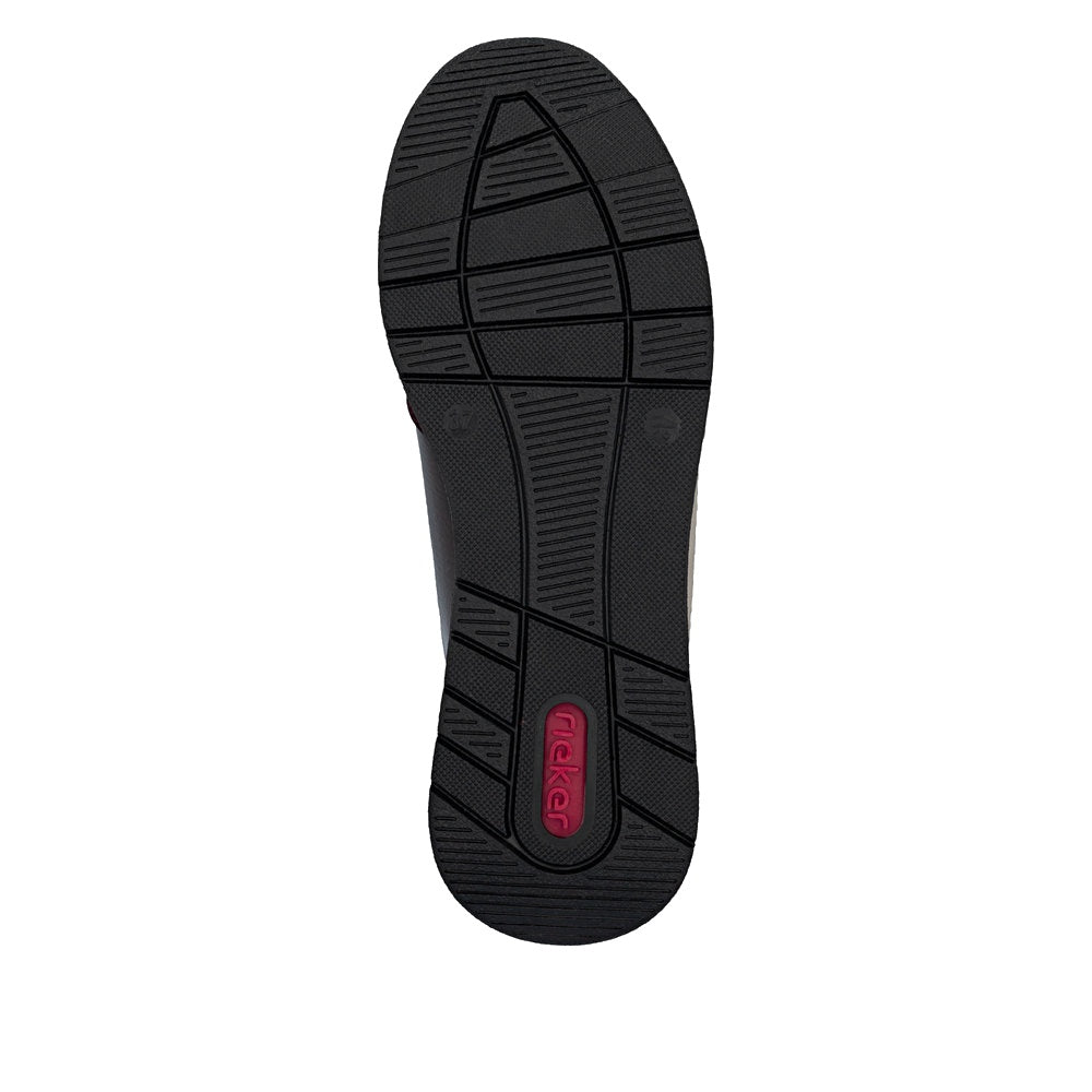 Rieker 58902 Casual Shoe - Berry/Wine